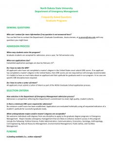 Faq Sheet North Dakota State University inside sizing 791 X 1024