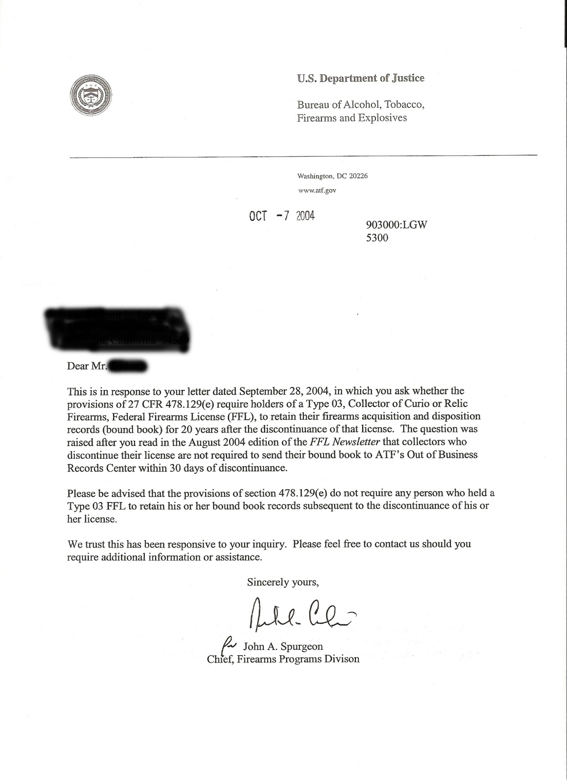 Firearms Recommendation Letter Debandje intended for proportions 1163 X 1600