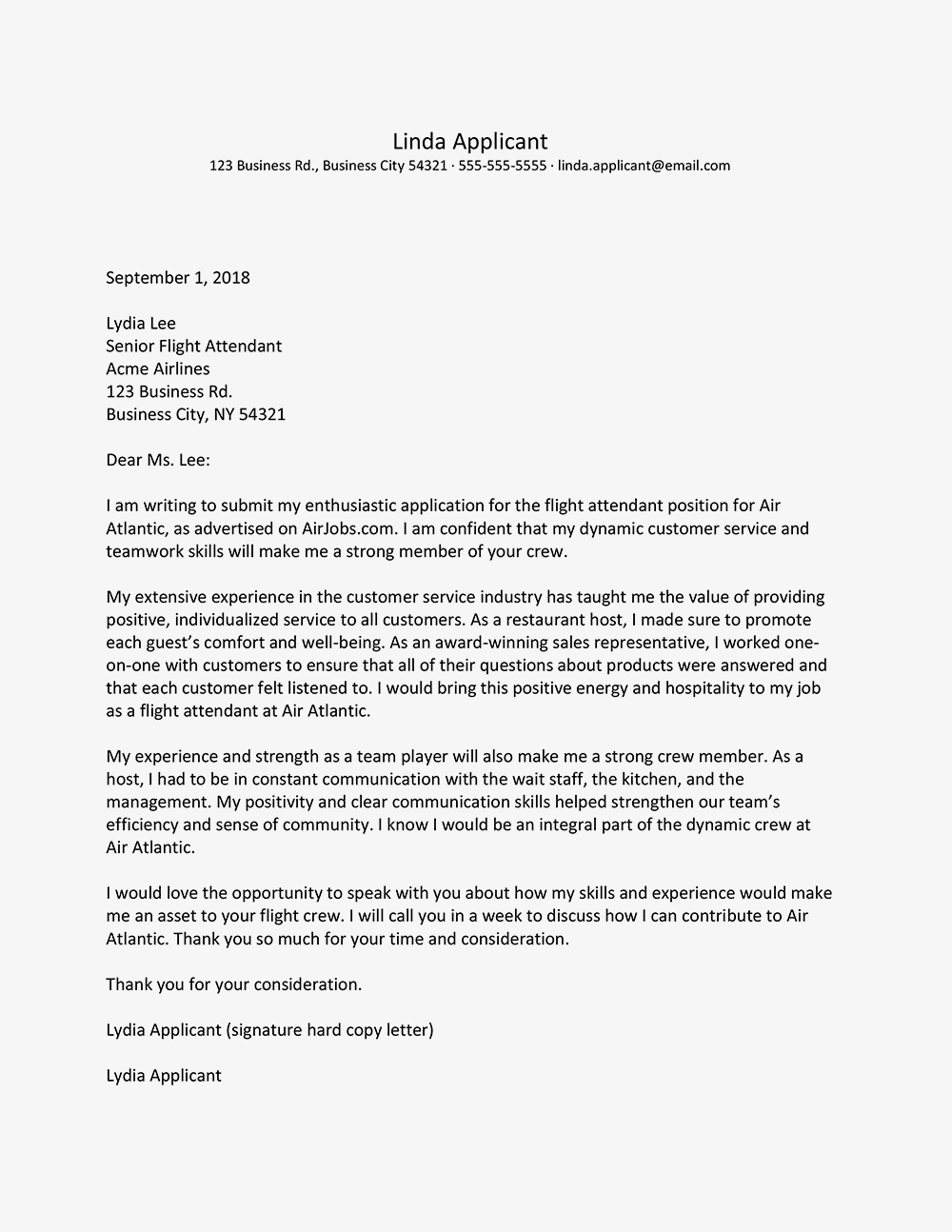 Flight Attendant Recommendation Letter Debandje intended for proportions 1000 X 1294