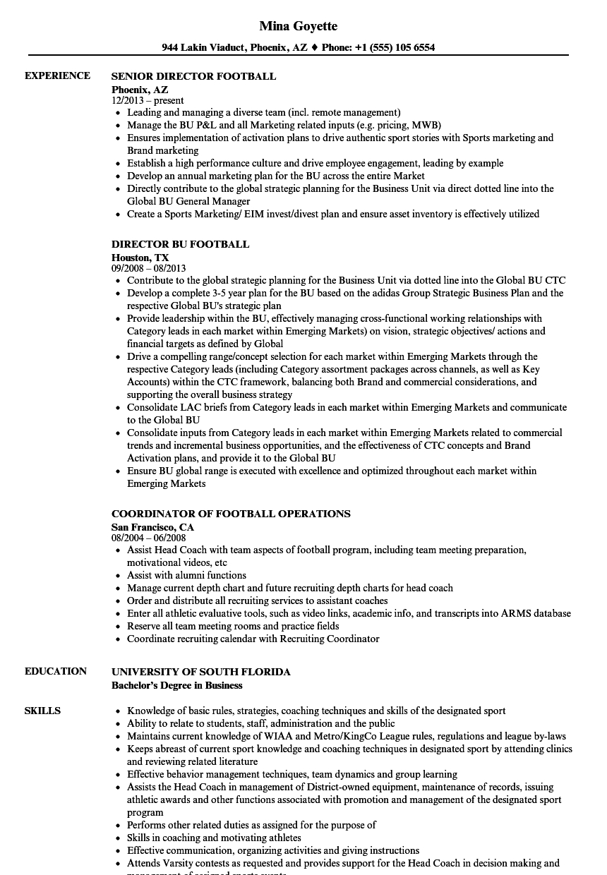 Football Resume Debandje intended for dimensions 860 X 1240