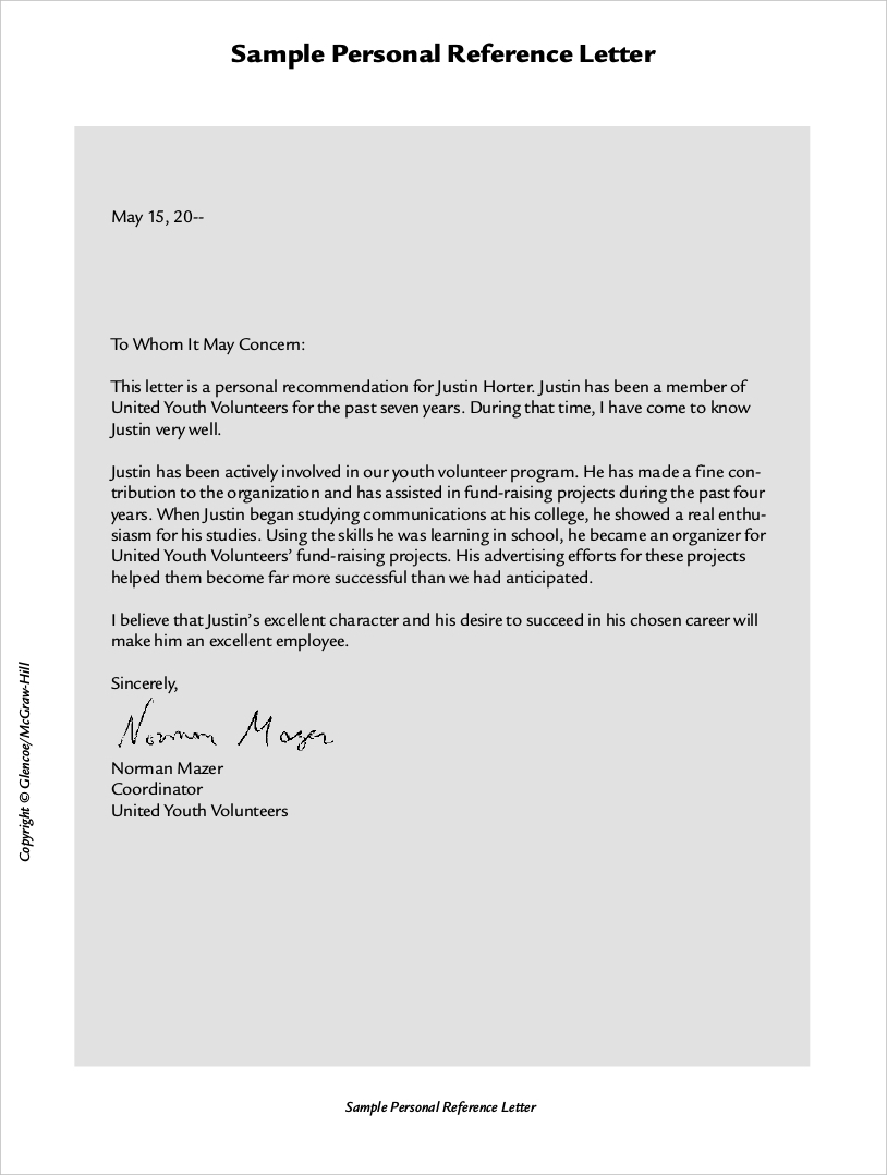 Free 9 Employee Reference Letter Samples In Pdf Examples with regard to proportions 814 X 1078