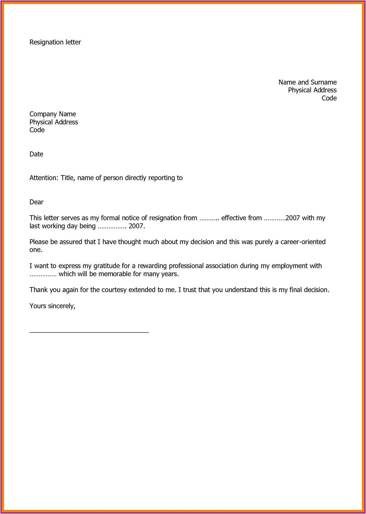 Free Letter Of Recommendation Template Word Template 1 intended for sizing 1268 X 1781