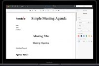 Free Meeting Agenda Template Meeting Agenda Pdf Download within dimensions 1407 X 809