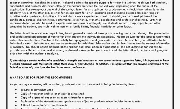 Free Positive Recommendation Letter Templates At Letter Of throughout size 860 X 1174