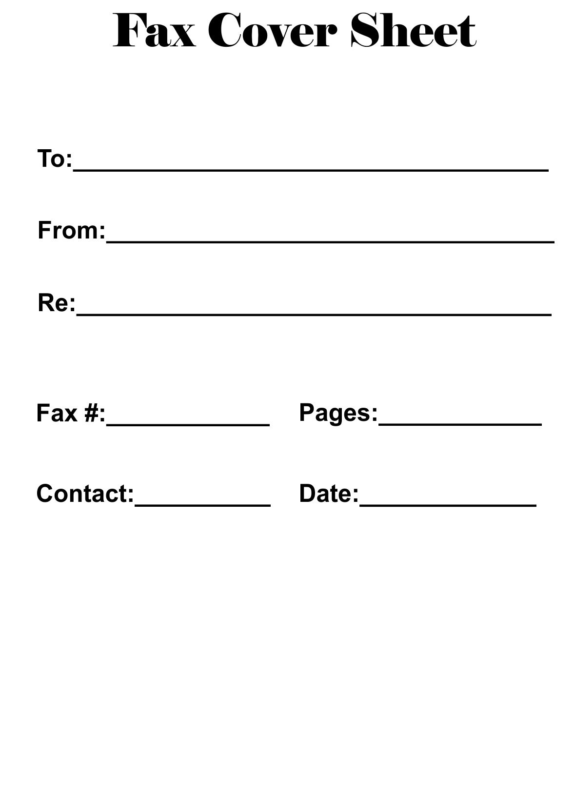 Free Printable Fax Cover Sheet Template Pdf Word Excel In with dimensions 1177 X 1628