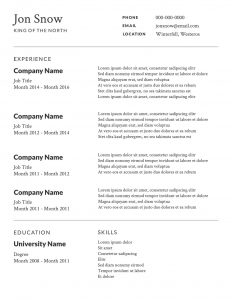 Free Professional Resume Templates Downloadable Lucidpress intended for sizing 1440 X 1864