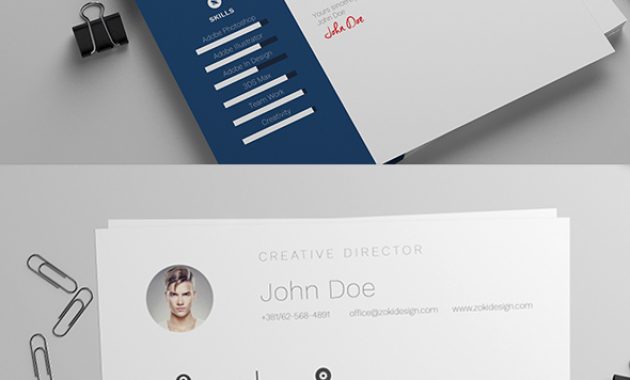 Free Resume Template Zokidesign with measurements 590 X 2457