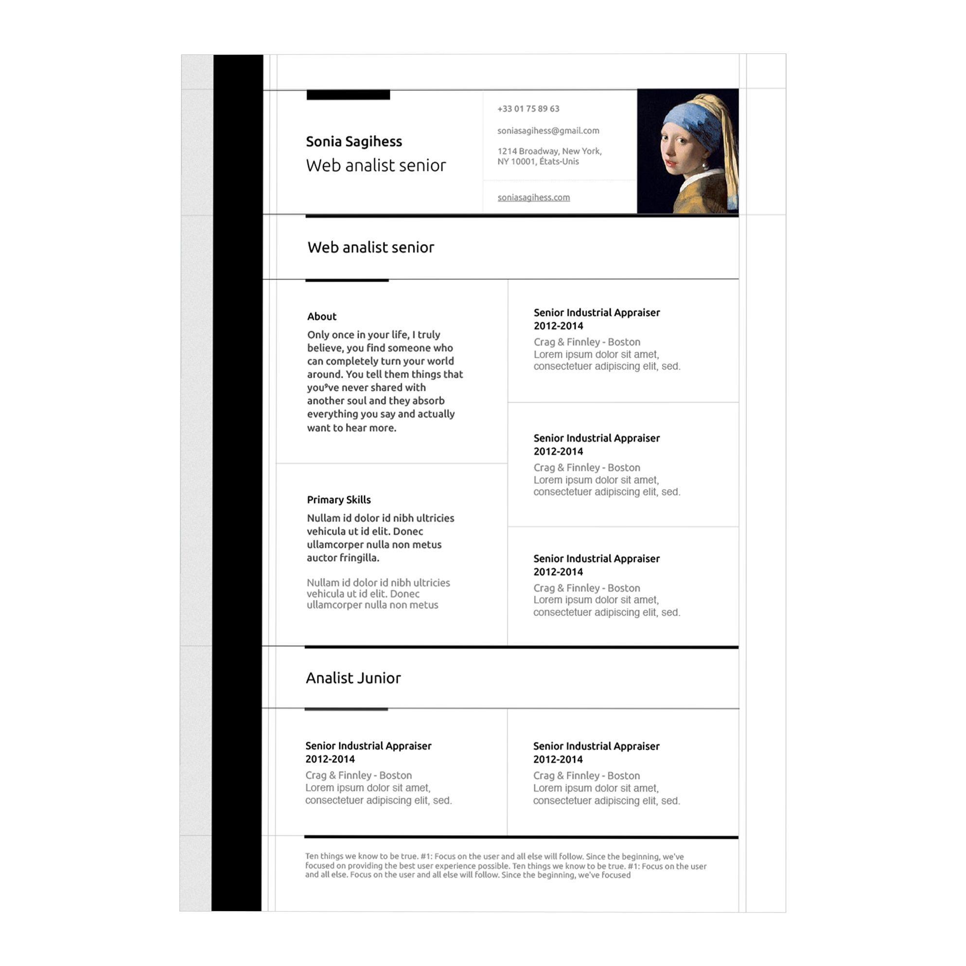 Free Resume Templates Apple Pages Resume Template Free for dimensions 1987 X 1987