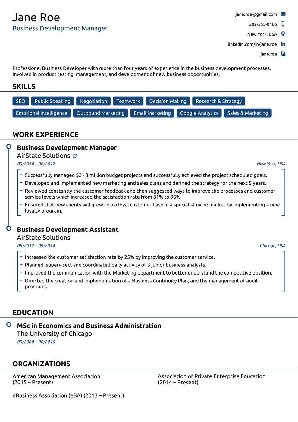 Free Resume Templates For 2020 Download Now inside dimensions 989 X 1400