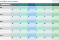 Free Weekly Schedule Templates For Excel Schedule with measurements 1262 X 825