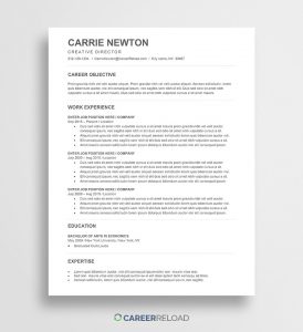 Free Word Resume Templates Free Microsoft Word Cv Templates intended for measurements 850 X 930