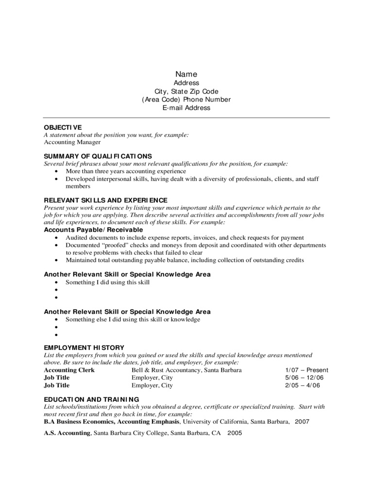 Functional Resume Template Free Download Sample Addictionary throughout dimensions 768 X 1024