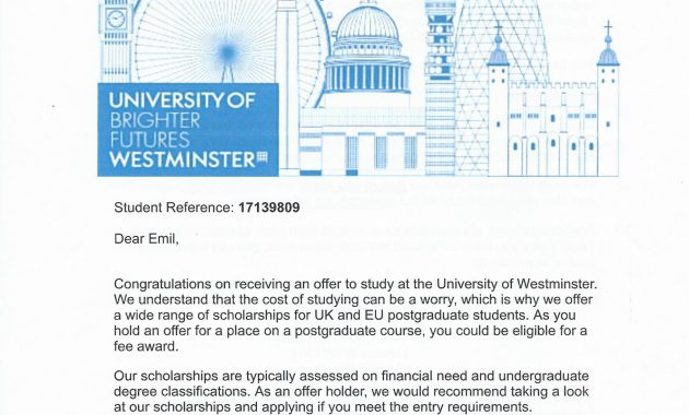 Fund A Course At Uni Of Westminster A Personal Causes pertaining to sizing 2480 X 3488