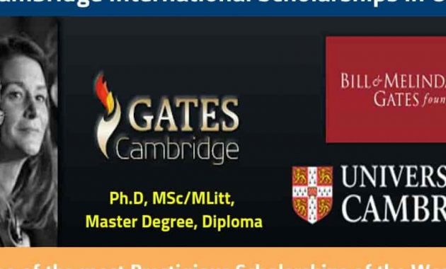 Gates Cambridge Scholarship Uk 2020 For Masters Phd Fully intended for size 1200 X 900