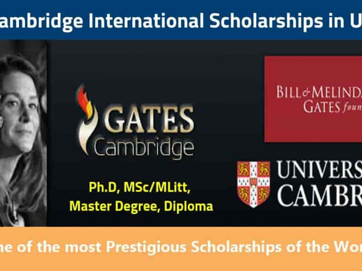 Gates Cambridge Scholarship Uk 2020 For Masters Phd Fully intended for size 1200 X 900