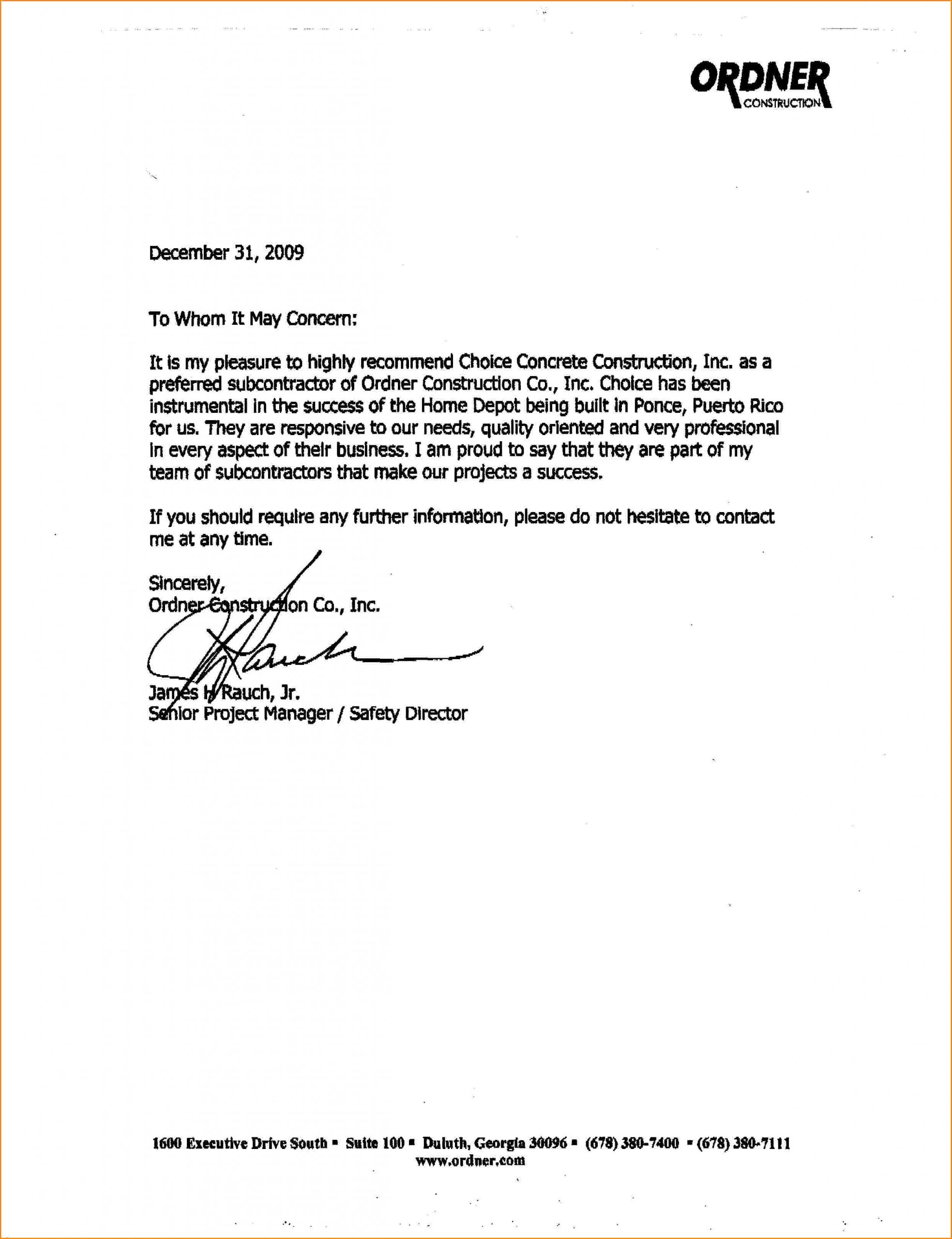 General Letter Of Recommendation For Employee Debandje inside measurements 2486 X 3235