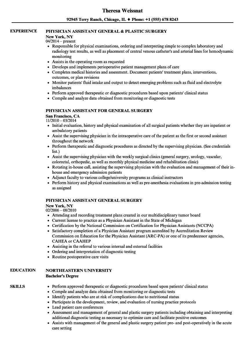 General Physician Resume Samples Velvet Jobs intended for size 860 X 1240