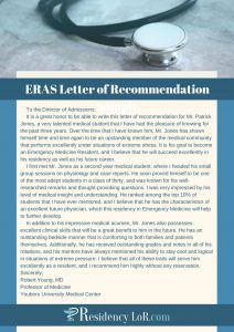 Get Our Professional Eras Letter Of Recommendation pertaining to proportions 794 X 1123