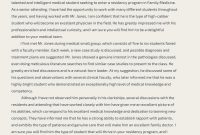 Good Family Medicine Residency Letter Of Recommendation for measurements 794 X 1123