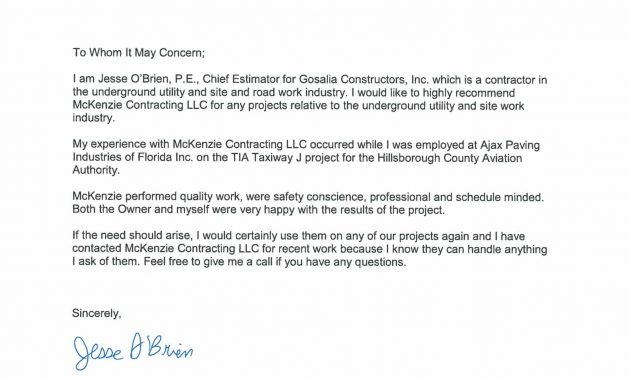 Gosalia Concrete Construction Letter Of Recommendation in measurements 1583 X 2048