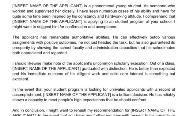 Graduate School Recommendation Letter Sample Letters And inside dimensions 820 X 991