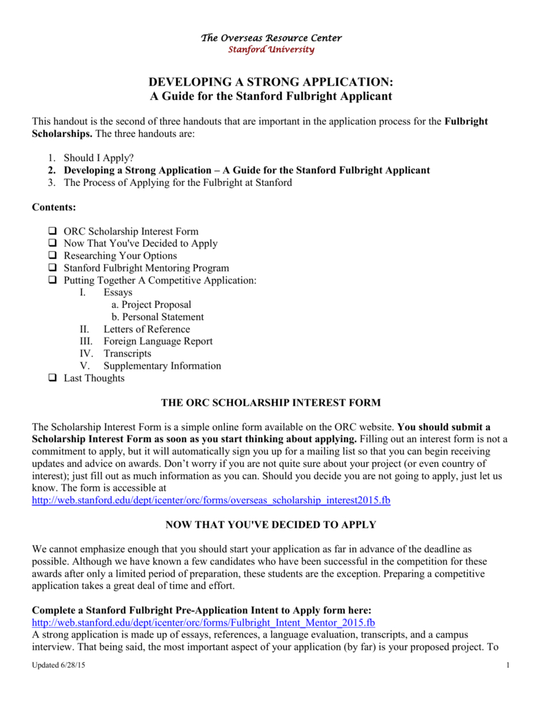 Guide For The Stanford Applicant inside sizing 791 X 1024