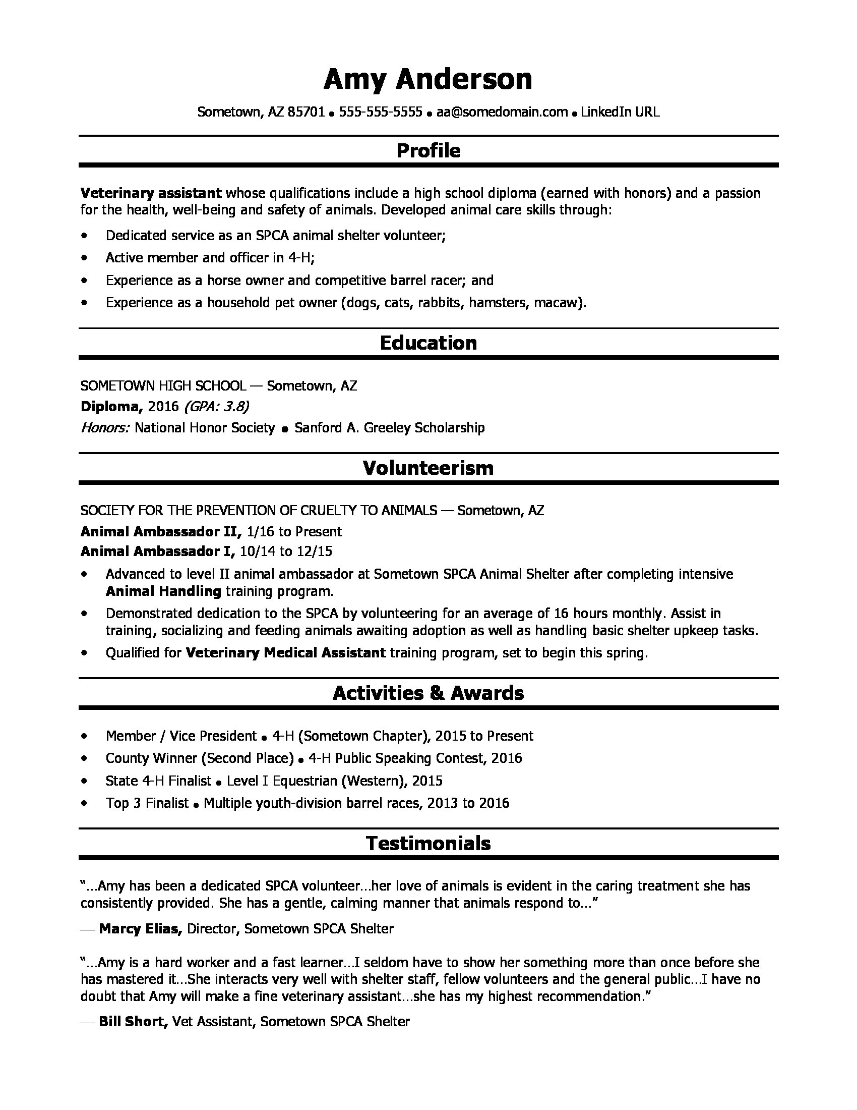 High School Grad Resume Sample Monster with regard to measurements 1700 X 2200