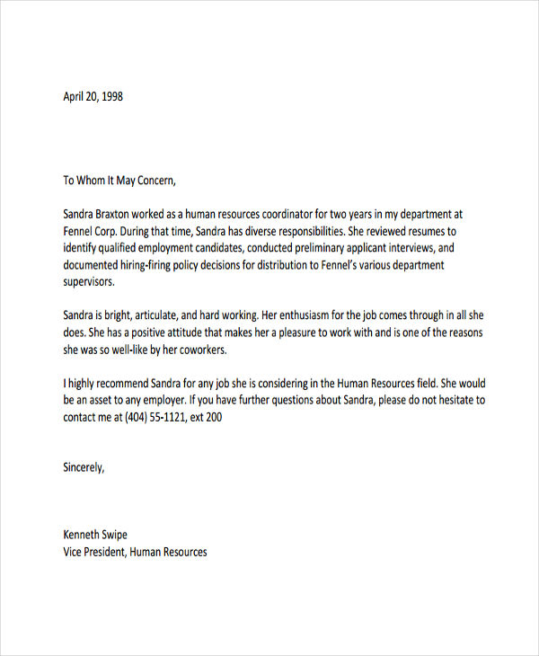 Hr Sample Letters To Employees Akali regarding dimensions 600 X 730