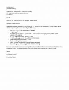 I 129f Cover Letter Template in dimensions 1500 X 1941