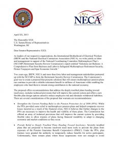 Ibew Neca Joint Letter On Pension Reform inside proportions 791 X 1024