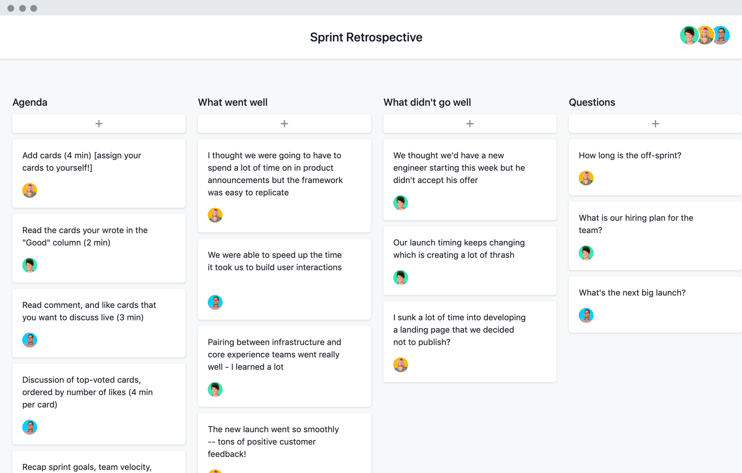 Ides Et Modle Pour Rtrospective De Sprint Agile Asana in proportions 4800 X 3060