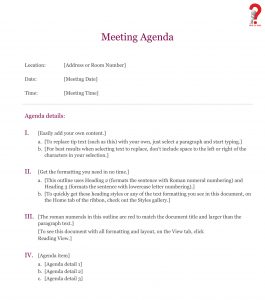 Iep Meeting Agenda Template Cards Design Templates with regard to measurements 1610 X 1824