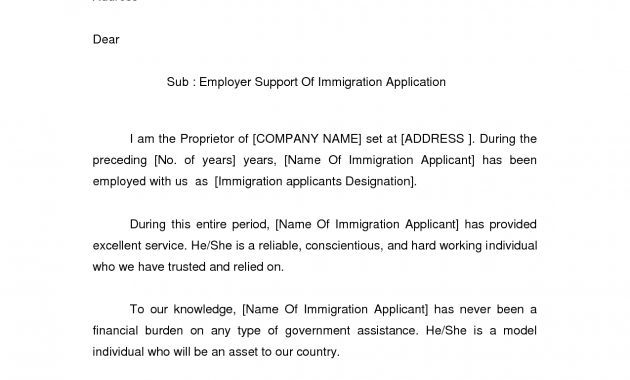 Immigration Letter Sample Google Search Reference Letter regarding size 1275 X 1650