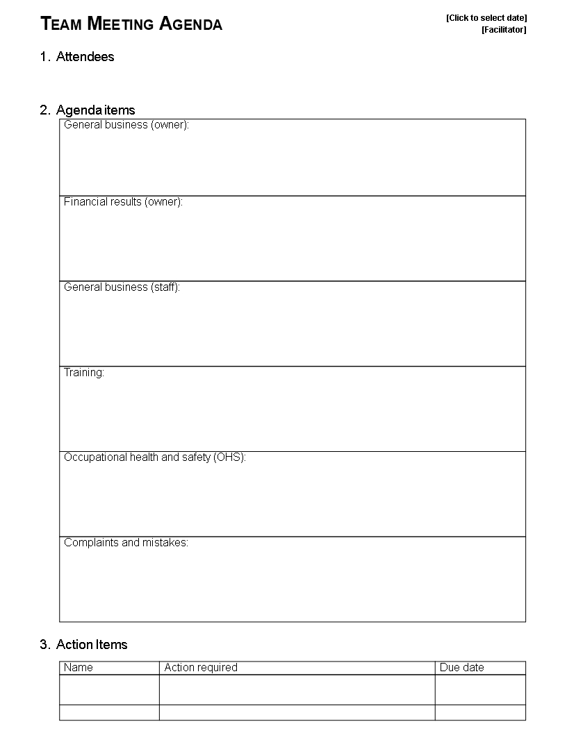 Informal Meeting Agenda In Word Templates At within dimensions 816 X 1056