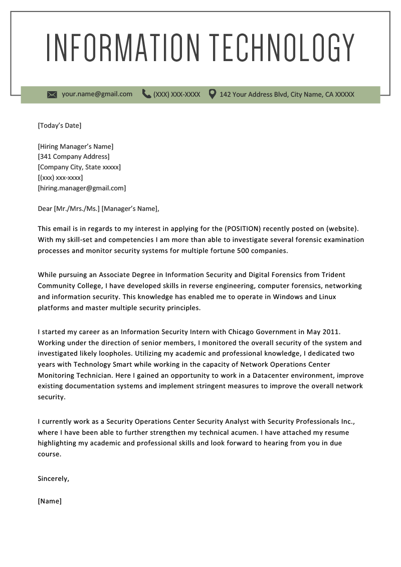 Information Technology Letter Of Recommendation Debandje within proportions 800 X 1132