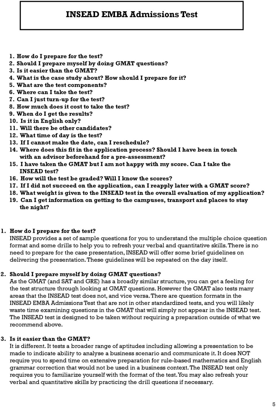 Insead Global Executive Mba Frequently Asked Questions Pdf with regard to dimensions 960 X 1415