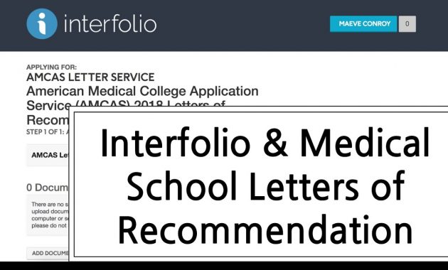 Interfolio Medical School Letters Of Recommendation inside size 1280 X 720