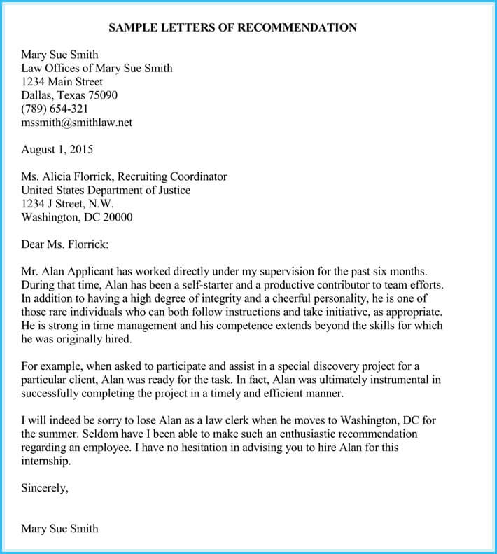 Intern Reference Letter Sample Debandje pertaining to size 710 X 791