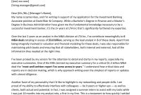 Investment Banking Cover Letter Example Resume Genius for size 800 X 1132