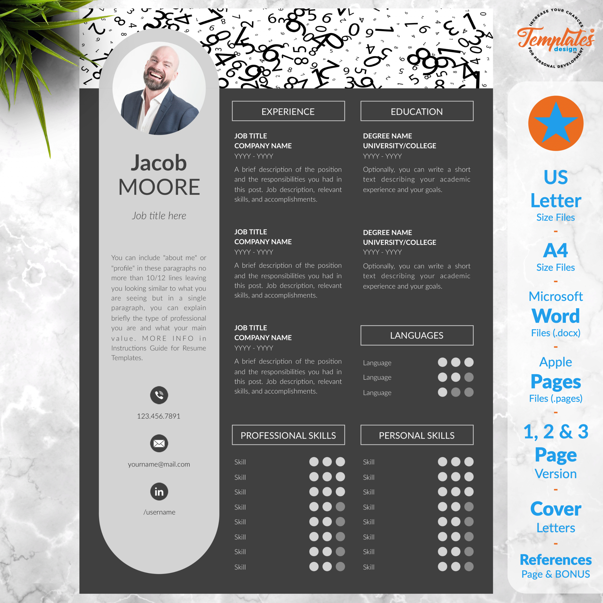 Investment Banking Cv Resume Template Finance Cv pertaining to size 3000 X 3000