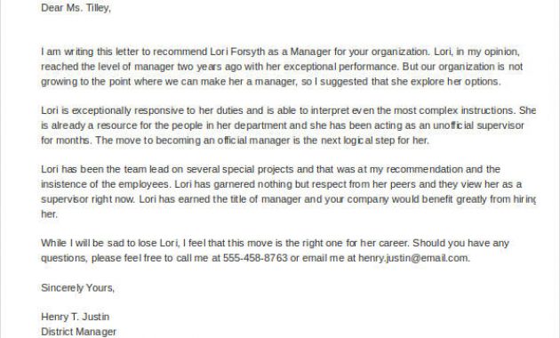 It Manager Recommendation Letter Debandje regarding dimensions 600 X 730