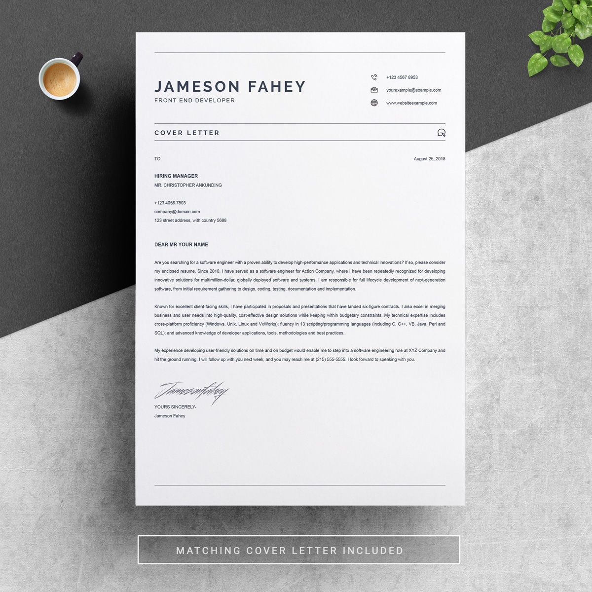 Jameson Resume Template 79280 Cv Template Teacher Resume intended for size 1200 X 1200