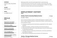 Janitor Resume Writing Guide With Images Resume within proportions 2479 X 3508