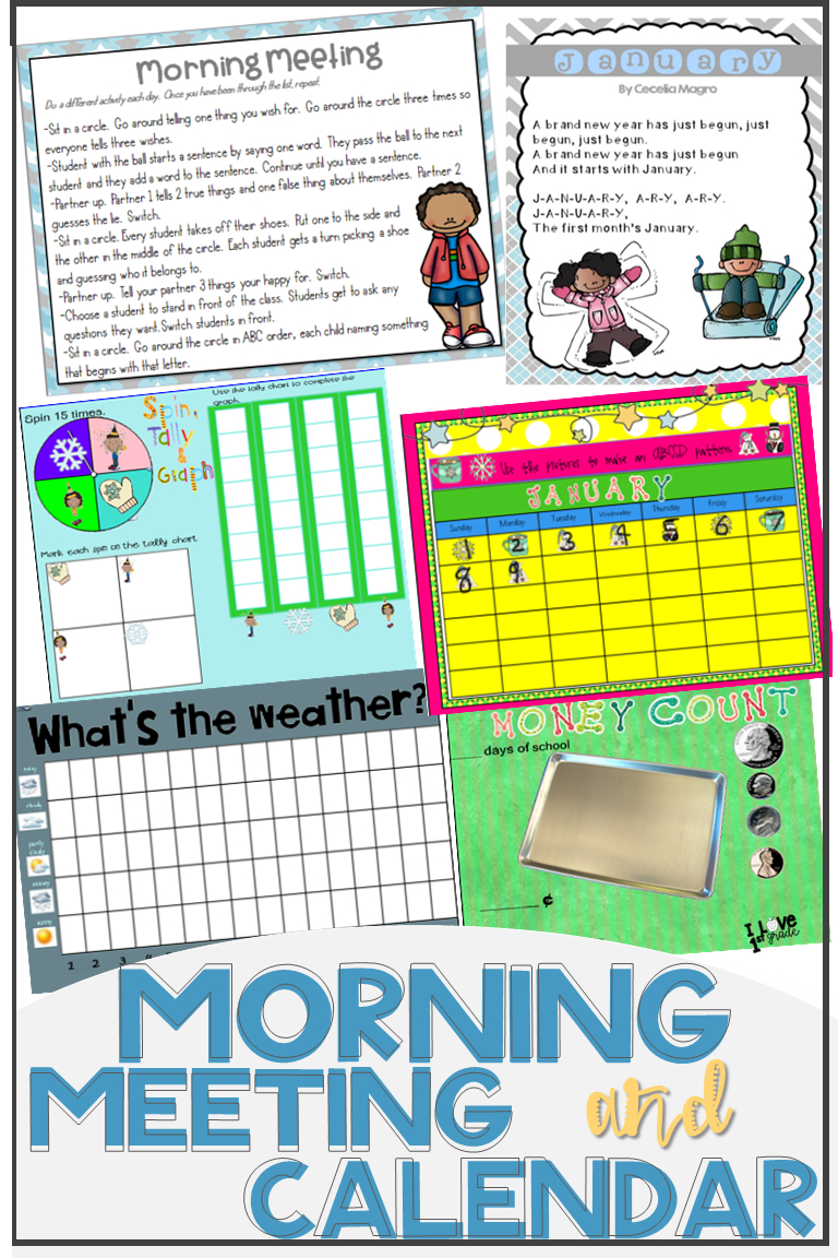 January Smartboard Calendar Morning Meeting School within size 768 X 1152