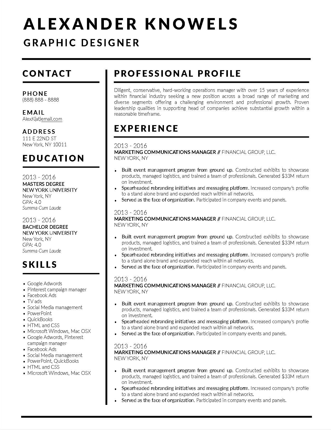 Job Winning Resume Templates For Microsoft Word Apple Pages intended for sizing 1268 X 1643