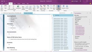 John Higgins On Onenote Getting The Most From Templates within dimensions 1280 X 720