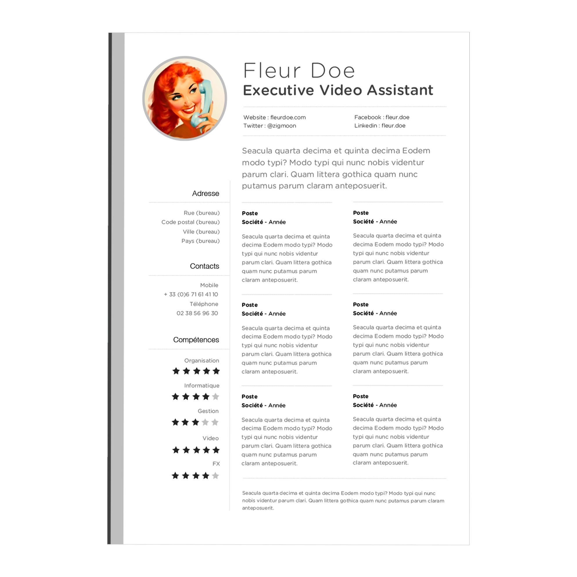 Keynote Resume Template Free Resume Templates One Page inside proportions 1987 X 1987
