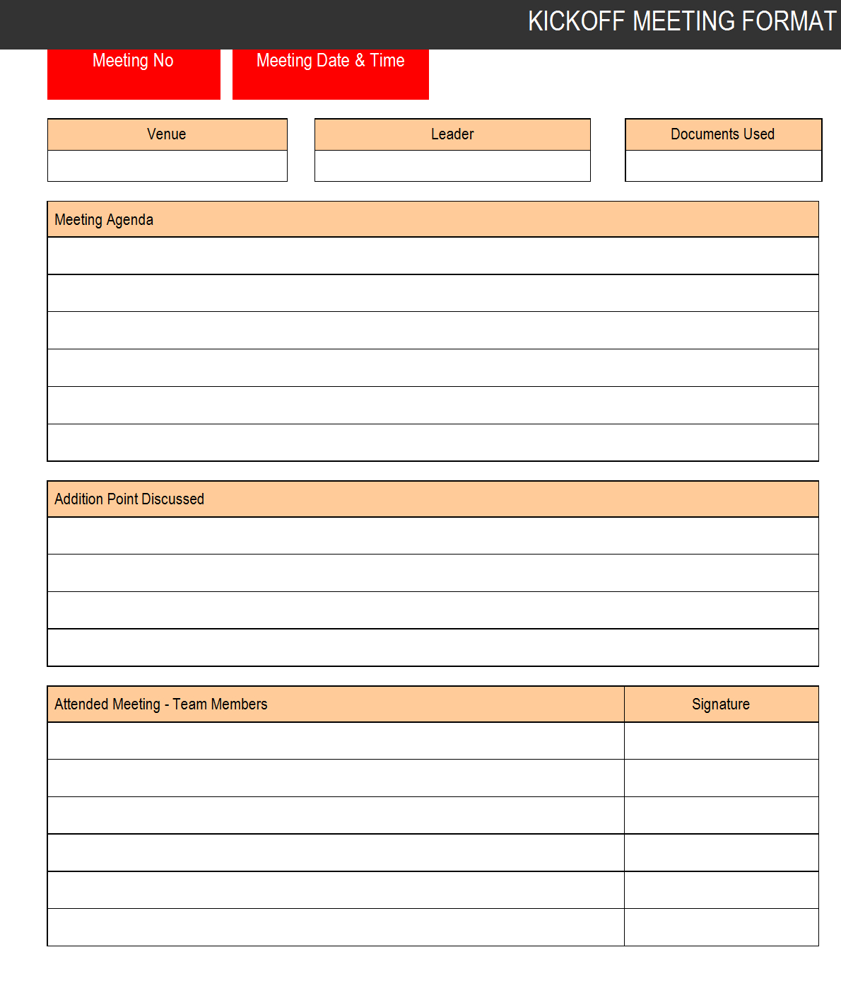 Kickoff Meeting Format within measurements 1190 X 1387