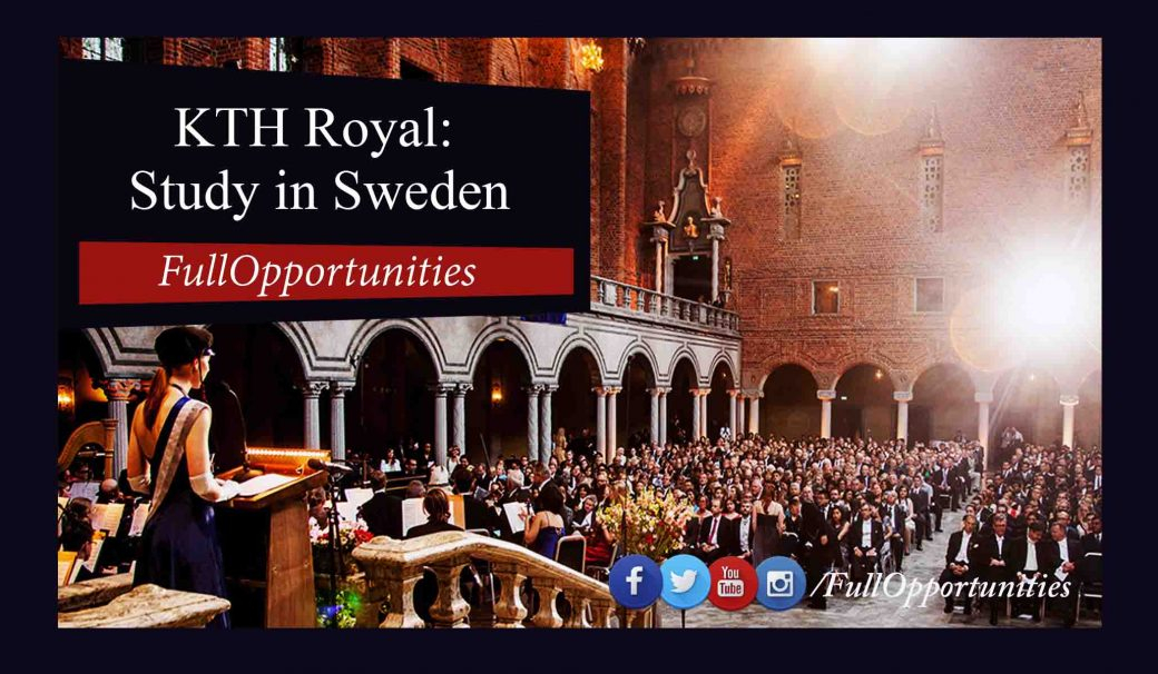 Kth Royal Institute Scholarship 2020 Sweden Funded with dimensions 2059 X 1200
