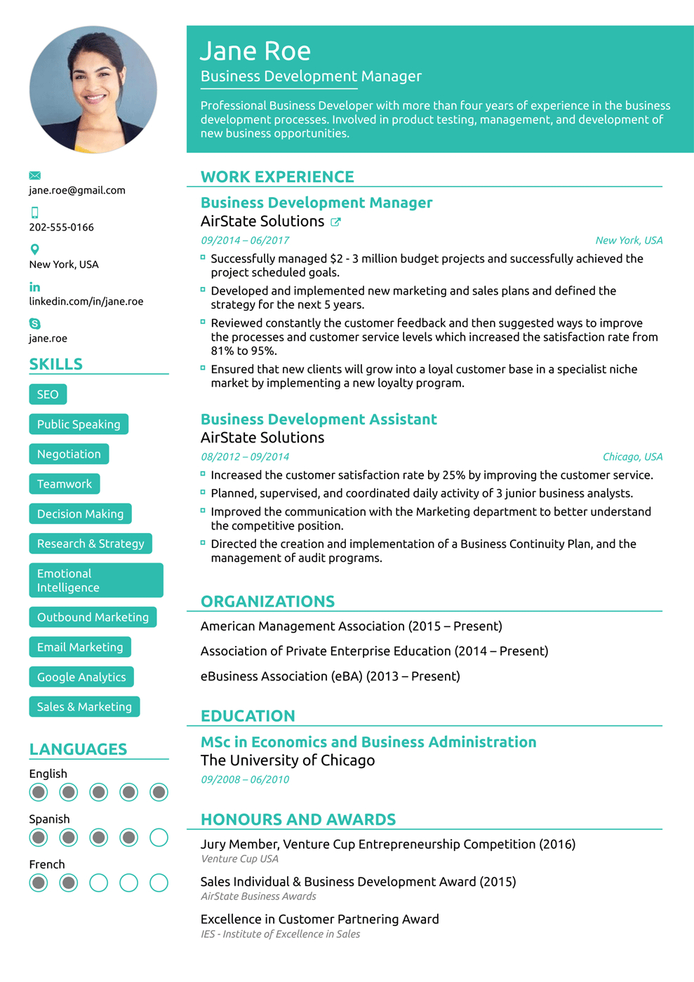 Latest Functional Resume Template Chronological Resume within sizing 989 X 1400